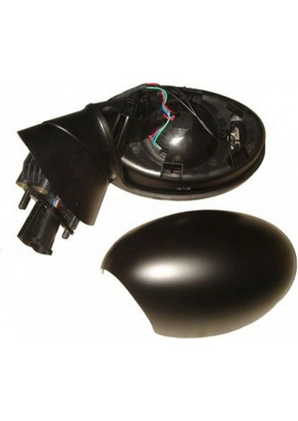 2002 - 2007 Mını Cooper Kapı Aynası Sol Elektrikli Katlamasız 5pinli Siyah Polyway Oem No: 51167058079