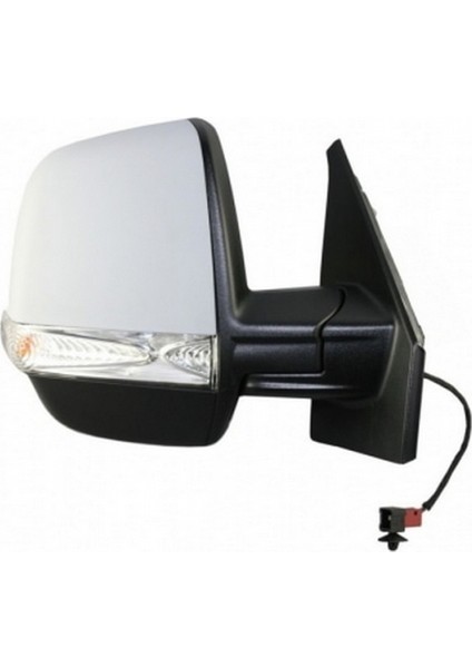 Doblo Pratico Elektrikli Ayna 2010 Sonrası Sinyalli Çift Camlı Astarlı Sensörlü Sağ Oem NO:735528034
