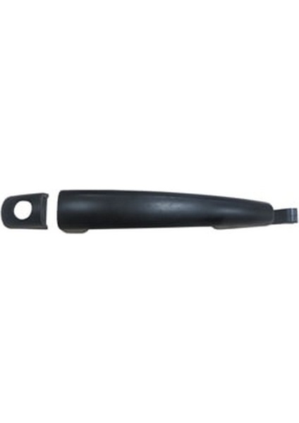 2006 - 2012 Peugeot 207 Arka Kapı Dış Açma Kolu Sağ Siyah (Pütürlü Tip) (Oem NO:9101CR)