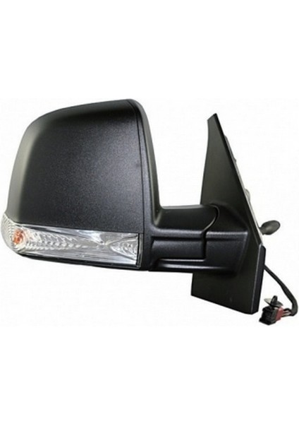 Doblo Mekanik Ayna 2010 Sonrası Sinyalli Tek Camlı Astarlı Sağ Oem NO:735528038