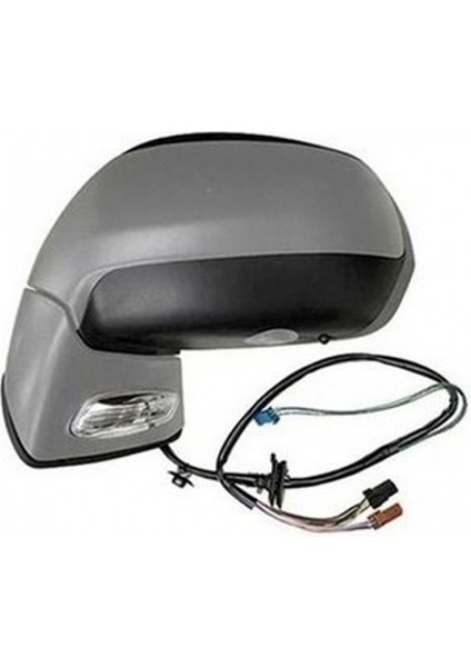 C4 Picasso Elektrikli Katlanır Ayna 2006 - 2013 Astarlı Sinyalli Hafızalı Mavi Cam Sol Oem NO:8153H4