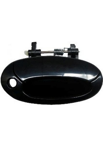 1995 - 1997 Hyundai Elantra Ön Kapı Dış Açma Kolu Sağ Siyah Segmanlı Tip (Boyanır Tip) (Oem NO:8266029000)