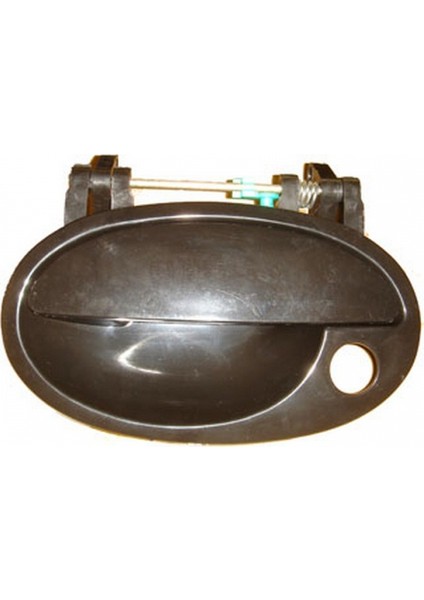 2003 - 2006 Opel Meriva Ön Kapı Dış Açma Kolu Sol (Boyanır Tip Siyah) (Hushan) (Oem NO:93397611)