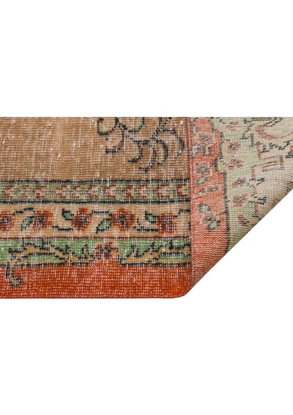 Eskitme El Dokuma Vintage Halı 1,54 x 2,8 cm cm 8888