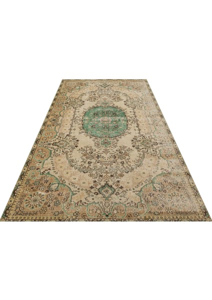 Özel Vintage Eskitme El Dokuma Halı 1,67 x 2,82 cm cm 8927