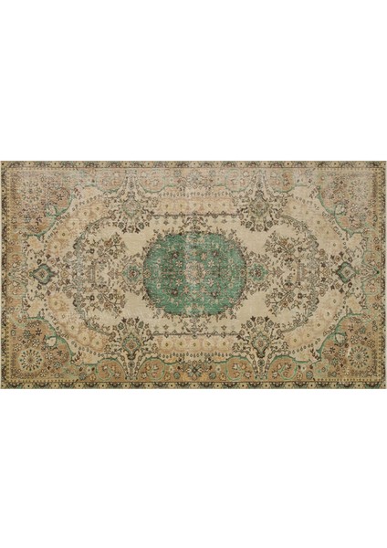 Özel Vintage Eskitme El Dokuma Halı 1,67 x 2,82 cm cm 8927