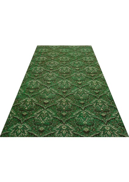 Klasik Modern Vintage Eskitme El Dokuma Halı 1,54 x 2,62 cm cm 8937