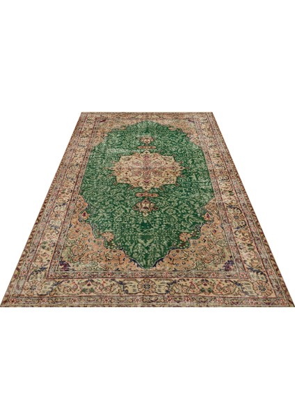 Eskitme El Dokuma Vintage Halı 1,6 x 2,65 cm cm 8946