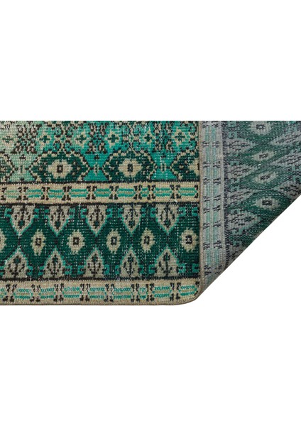 Özel Vintage Eskitme El Dokuma Halı 1,61 x 2,64 cm cm 8953