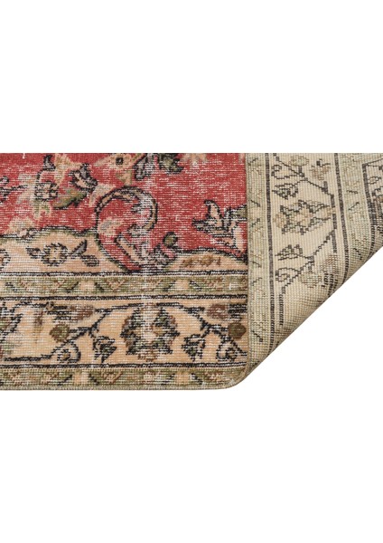 Gerçek El Dokuma Eskitme Vintage Halı 1,64 x 2,88 cm cm 8957 fiyatları