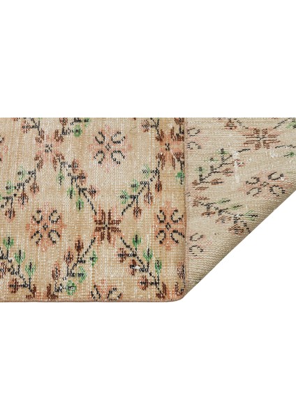 Eşsiz 100% Yün El Dokuma Vintage Halı 1,59 x 2,37 cm cm 8963 fiyatları