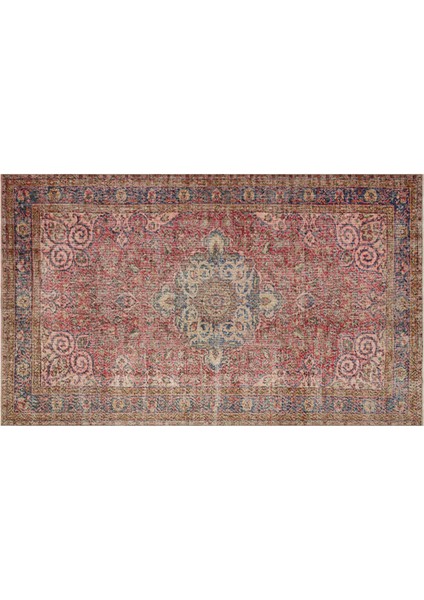 Eşsiz Anadolu Vintage Eskitme El Dokuma Halı 1,66 x 2,72 cm cm 8970