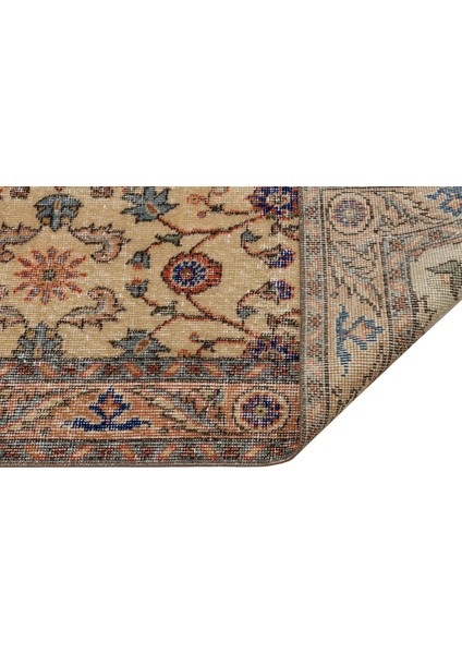 Eşsiz Anadolu Vintage Eskitme El Dokuma Halı 1,16 x 2,93 cm cm 8997 modelleri