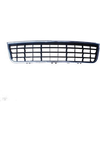 2001 - 2004 Audi A6 Ön Tampon Panjuru Siyah (Nikelaj Kaplamalı) (Bfn) (Oem NO:4B0807683)