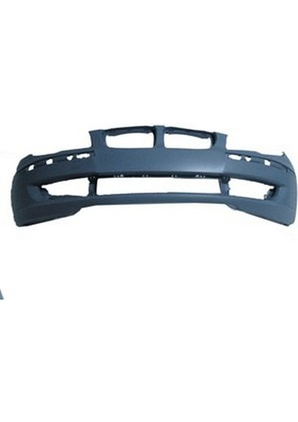2009 - 2011 Bmw 1 Serı E87 - Ön Tampon (Astarlı Sis - Bant Delikli - Far Yıkama Deliksiz Tyg) (Oem NO:51117185125)