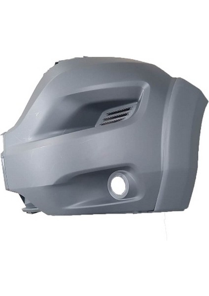 Fıat Ducato - 2014 - 2020 Ön Tampon Ucu Sol Siyah Sis Delikli Dodikli Araçlar Için Eurobump Oem No: 1612430680