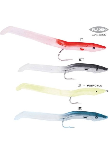 Portland Eel Silikon Yem 3p 13 cm fiyatları