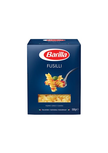 Fusilli (Burgu) Makarna 500 G * 5 Adet
