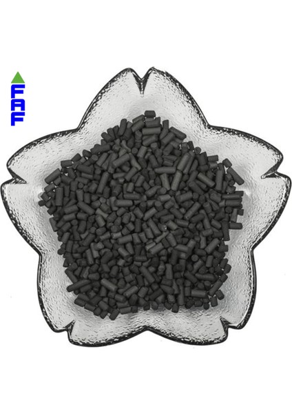 3- 4 mm Silindirik Aktif Karbon Filtre Malzemesi Sıvılar Hava ve Koku Için