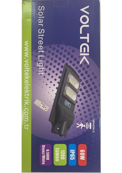 Solar Sokak Armatürü 60W 6500K fiyatları