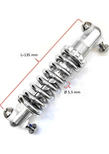 Bisiklet Kadro Orta Amortisör 24-26 Kromaj Kadro Amortisör ORT102
