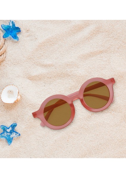 Kids Sevimli Dinozor Tasarımlı Beyaz Cotton Çocuk Şapkası ve Pembe Çocuk Güneş Gözlüğü Hediye Seti modelleri