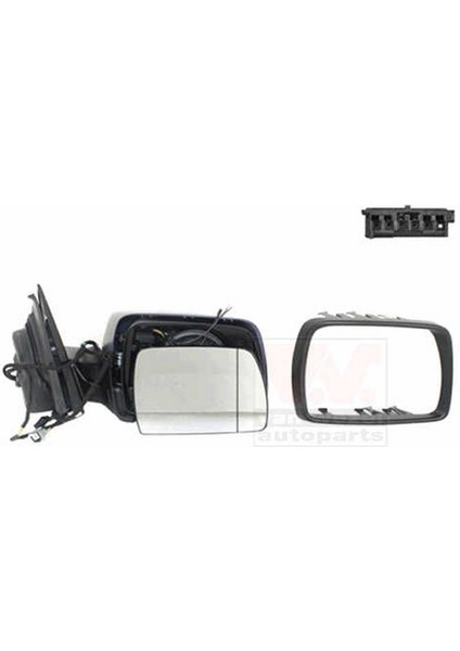Bmw X3 E83 E83 Lci 2006 2011 Ayna Camı Sağ (Oem NO:51163404626)