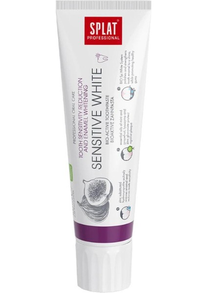 Professional Sensitive White Florürsüz Hassas Dişler Diş Macunu 100 ml