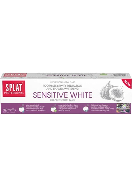 Professional Sensitive White Florürsüz Hassas Dişler Diş Macunu 100 ml