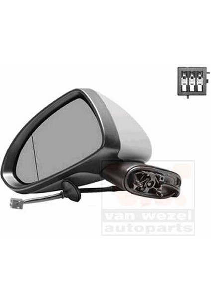 Opel Corsa D 2007 Ayna Kapağı Sol Astarlı (Oem NO:1428943)