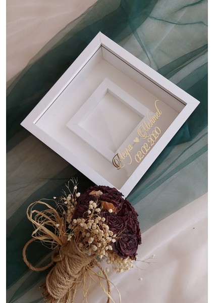 25 x 25 cm Fotoğraf Bölümlü Verda Anı Çerçevesi modelleri