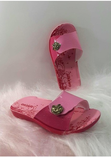 13527 Pembe Kız Çocuk Günlük Terlik