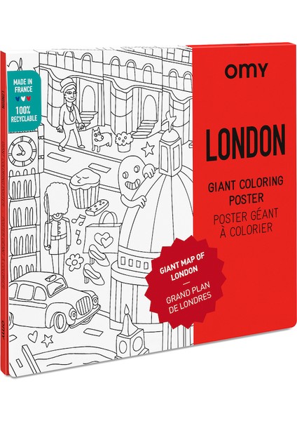 Omy - Dev Boyama Posteri London