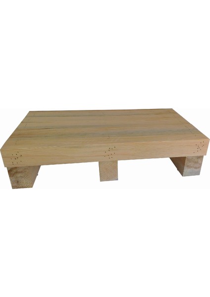 14 cm Yükseklikte Doğal Ahşap Çocuk Basamağı Üç Tabanlı 27 cm x 50 cm modelleri