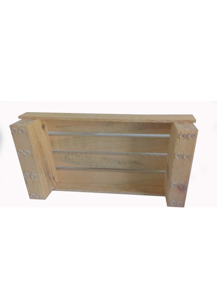 14 cm Yükseklikte Doğal Ahşap Çocuk Basamağı 27 cm x 50 cm fiyatları