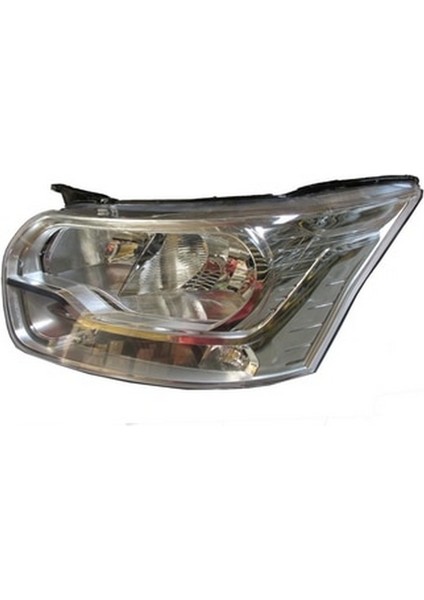 2014 - 2018 Ford Transit V363 Far Lambası Sol Elektrikli - Motorlu - Nikelajlı 9fişli (H7 - H15)(AYFAR) (Oem NO:BK3113W030BF)