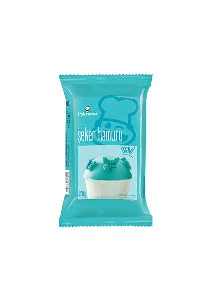 Şeker Hamuru Mavi 200 G * 6 Adet