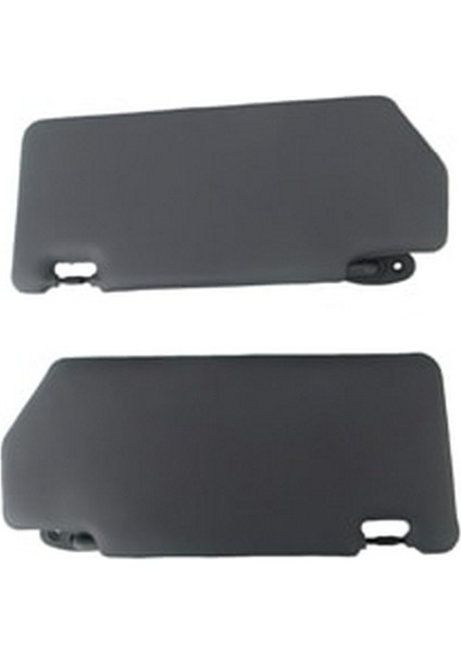 2005 - 2013 Fiat Albea Güneşlik Gri Sağ - Sol Set 2 Parça