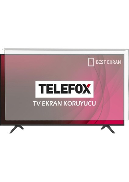 Telefox 50" Inç 126 Ekran Tv Ekran Koruyucu