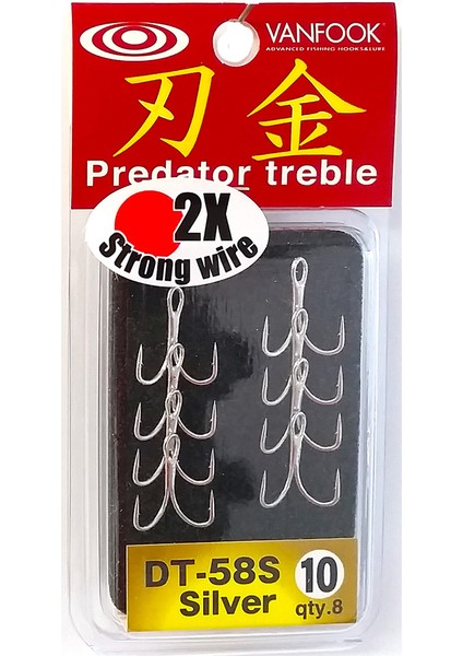 DT-58S Üçlü Iğne #10 (8 Adet)