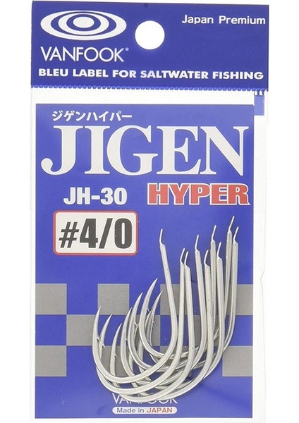 Jigen Jh-30 Tek Asist Iğne #4/0 (9 Adet)