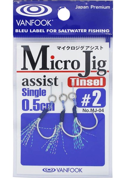 Mj-04 Micro Jig Assist Iğnesi #2 (3 Adet)