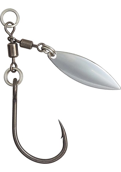 Willow Blade BW-61F Fusso Black #4/0 (1+2 Iğne)