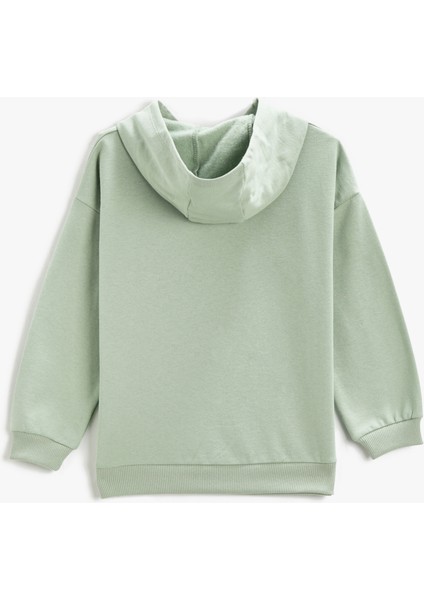 Baskılı Kapüşonlu Sweatshirt fiyatları