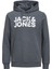 Jjecorp Logo Sweat Hood Noos - Reg/l Print/white-12152840 5