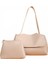 Moda Kadın Çanta Retro Hakiki Deri Inek Derisi Kompozit Tote Çanta Kova Çanta Omuz Crossbody Çanta Sınırsız Messenger Baguette Çanta Çantalar (Bej) 1