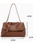 Moda Kadın Çanta Retro Hakiki Deri Inek Derisi Kompozit Tote Çanta Kova Çanta Omuz Crossbody Çanta Sınırsız Messenger Baguette Çanta Çantalar (Bej) 2