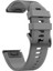 Garmin Descent MK2I Için Quickfit Özellikli Silikon Kordon Gri 1