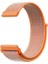 Samsung Galaxy Watch 3 45 mm Için Dokuma Kordon Turuncu 1