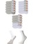 Gri Ve Beyaz Erkek Babet Çorap 15 Çift 1